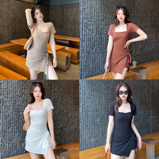 🧸Sona bodysuit x skirt มาเป็นเซทเลยนะค่า คุ้มมาก!  บอดี้สุท+ กระโปรง  เป็นงาน 2ชิ้น ชุดนี้ มีความเกร๋