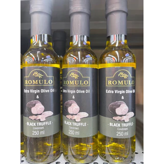 น้ำมันเห็ดทรัฟเฟิล ROMULO EXTRA VIRGIN OIL WITH BLACK / WHITE TRUFFLE 250 ML