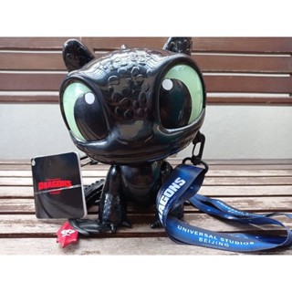 Universal Studios How to Train Your Dragon 3 Toothless Popcorn Bucket Light Up ถังข้าวโพด