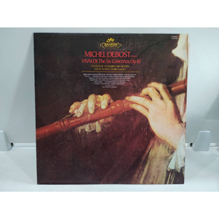 1LP Vinyl Records แผ่นเสียงไวนิล MICHEL DEBOST (flute)    (E14D39)