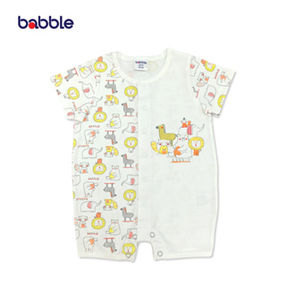 BABBLE จั้มสูทขาสั้น บอดี้สูทเด็ก อายุ 3 เดือน ถึง 2 ปี (6 ลายให้เลือก) (DRL006) (BDRL)