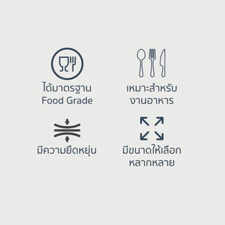 ถุงมือไนไตร สีดำ(100ชิ้น) ไม่มีแป้ง