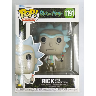 Funko Pop Rick and Molty - Rick with Memory #1191 (กล่องมีตำหนินิดหน่อย)