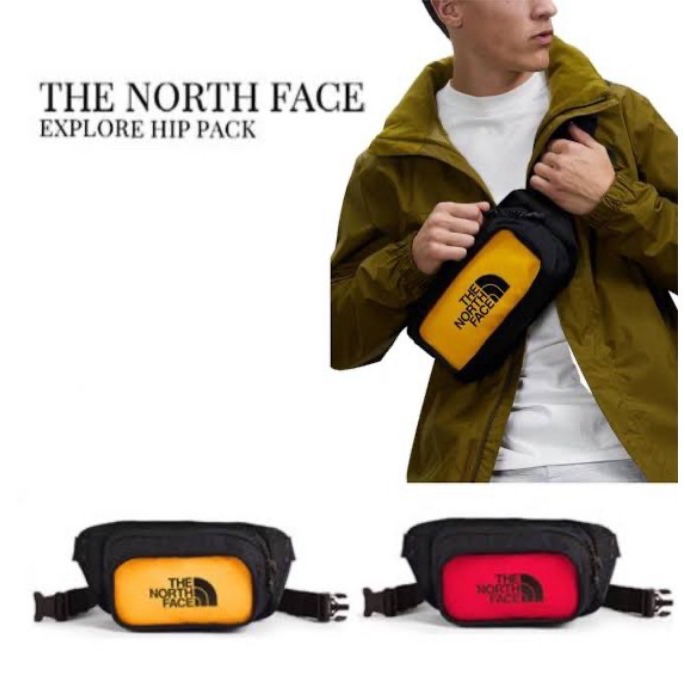 กระเป๋าคาดเอว คาดอก The North Face Explore Hip Pack ✅ของแท้ของใหม่เอี่ยมป้ายห้อย Outletหลุดโรงงาน