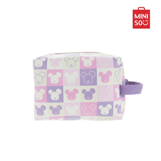 MINISO กระเป๋าใส่เครื่องสำอาง กระเป๋าใส่ของ Qee Bear Cool Cosmetic Bag