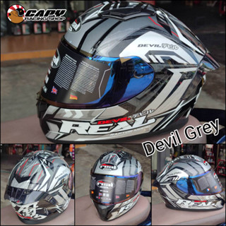 (MEGAH15 ลด 200)หมวกกันน็อค หมวกเต็มใบ Real Helmets รุ่น RAPTOR ใหม่ล่าสุด 2023