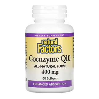 Natural Factors, Coenzyme Q10, 400 mg, 60 Softgel