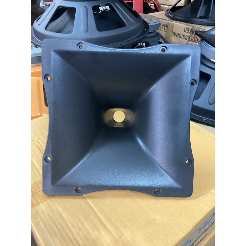 ปากไดร์เวอร์เสียงแหลม10x10นิ้ว RCF ยึดน๊อต คอ1นิ้ว