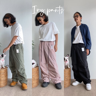 ivy pants กางเกงคาร์โก้ เอว26-40 [ Unisex ]