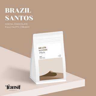 เมล็ดกาแฟ คั่วกลาง-เข้ม Brazil Finca, Santos Tiger 200g