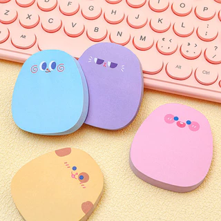 กระดาษโน๊ต โพสอิโมจิ - หมีเหลือง น่ารัก กวนๆ อารมณ์ดี กระดาษโน้ต โพสติด diy สมุด หนังสือ เครื่องเขียน อุปกรณ์การเรียน
