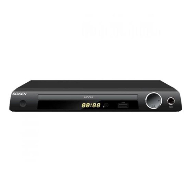 !!ส่งฟรี!! Soken dvd player เครื่องเล่นดีวีดีโซเค่นมือสอง dv-788