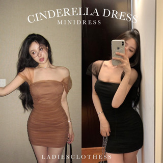 LADIESCLOTHESS #LC277 Cinderella minidress มินิเดรสสั้น