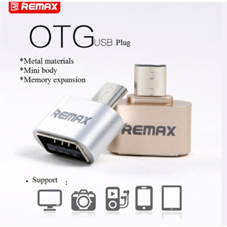 OTG REMAX USB2.0 TO Micro รุ่น RA-OTG คละสี