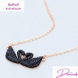 สร้อยคอ Swarovski Iconic Swan Double  สวารอฟสกี้ สวารอฟ ของขวัญ ของแท้ 100% พร้อมส่ง