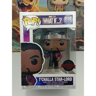 Funko Pop! : What If…? - T’Challla Star-Lord Unmasked [ กล่องสินค้า - 8/10 ]