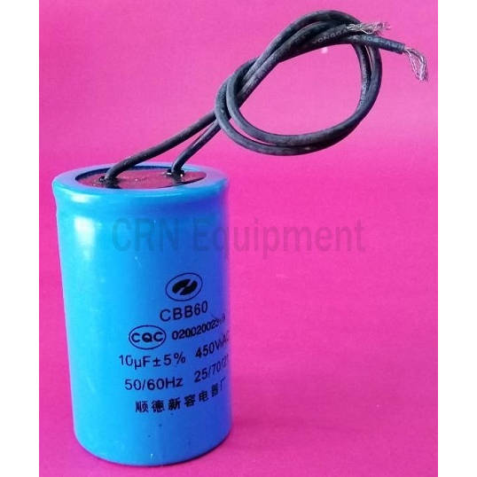 อะไหล่เครื่องซักผ้า คาปาซิเตอร์ CAPACITOR 10MFD 450V อุปกรณ์เครื่องซักผ้า CRN410503-4