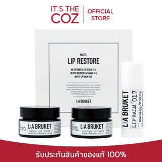 พร้อมส่ง L:A BRUKET ชุดเช็ต 272 Lip Restore Kit สคบ. ไทย