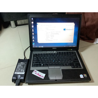 โน้ตบุ๊คมือสอง/Notebook dell D620มือสอง Intel Duo Core-T5600 CPU1.83 GHz/มีอะเดปเตอร์/แรมDDR2 2GB,sata 160/แบตเก็บ จอ 14