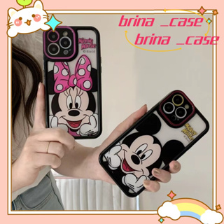 ❤️ส่งของขวัญ❤️ เคสไอโฟน 11 12 13 14 Pro Max สไตล์คู่รัก ความนิยม การ์ตูน ฤดูร้อน สาวน่ารักหัวใจ Case for iPhoneป้องกันกา