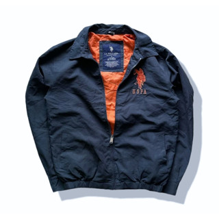 US Polo Assn Navy Blues Zipper Jacket รอบอก 43”