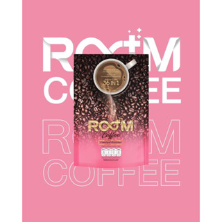 Room Coffee กาแฟอาราบิก้า 36 in 1 มีดีทั้งสุขภาพและรูปร่าง 0% ไขมันทรานส์ 1ถุง มี10ซอง