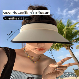 หมวกกันแดด หมวกกันยูวี ปีกกว้าง (UV HAT)