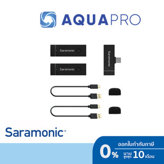 Saramonic Blink Go U2 (2 ตัวส่ง Type C) TX+TX+RXUC ประกันศูนย์ไทย By Aquapro