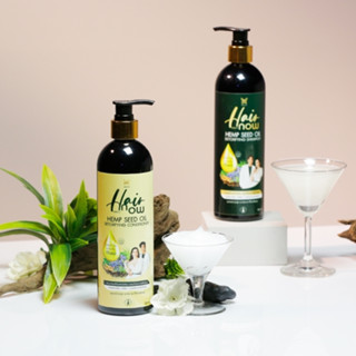 [Hair Now] Shampoo set hem oil แชมพู 1 ขวด + ครีมนวด 1 ขวด (รวม 2 ขวด) [30011077]