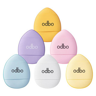 ODBO TINY PUFF โอดีบีโอ ไทนี่ พัฟ OD8020 เซ็ทพัฟฟองน้ำแต่งหน้า 6 ชิ้น