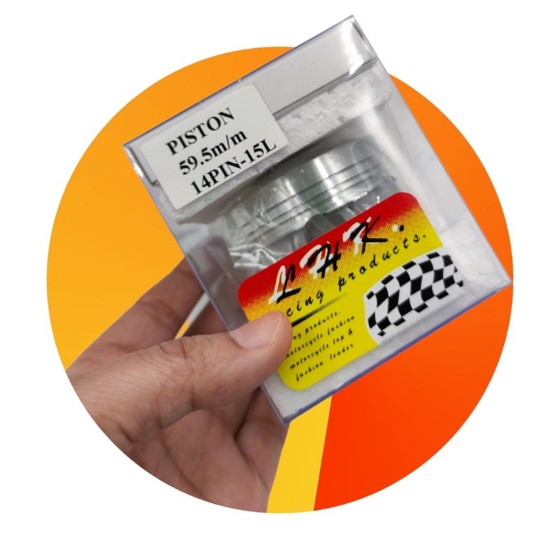 ลูกสูบLHKสลัก14ปาดหัวหลบวาล์วสำหรับPcx/Click150i - รูปที่ 2