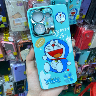 เคสกำมะหยี่โครเมียมกล้องการ์ตูนสำหรับรุ่น Oppo Reno7 5G/Reno8 5G/A17/A76  ‼️สินค้าพร้อมส่งในไทย🚛🚛