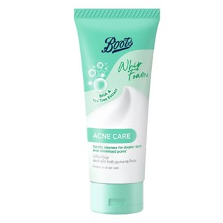 Boots Whip Foam Acne Care 100ml.