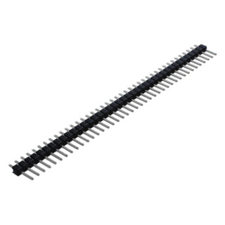 ก้างปลา 40 Pin ระยะขา 2.54 mm Pin Single Row Pin Male Header สำหรับ PCB และ โพรโตบอร์ด