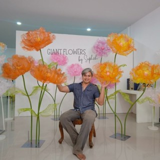 เซตดอกไม้ยักษ์ Giant Flowers by Suphah