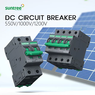 Suntree DC Breaker รุ่น SL7N-63 2P และ SL7N-63 4P เบรกเกอร์ DC เบรกเกอร์โซล่าเซลล์ ไฟกระแสตรง เซอร์กิตเบรกเกอร์MCBซันทรี