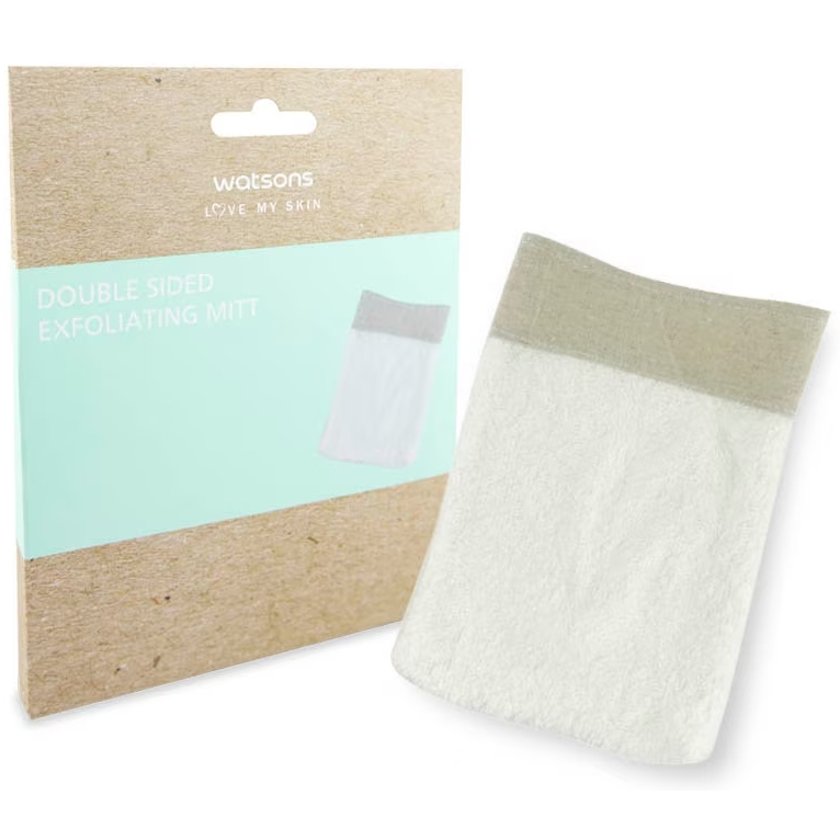 WATSONS วัตสันถุงมือขัดผิวกาย 2 ด้าน Watsons Double Sided Exfoliating Mitt