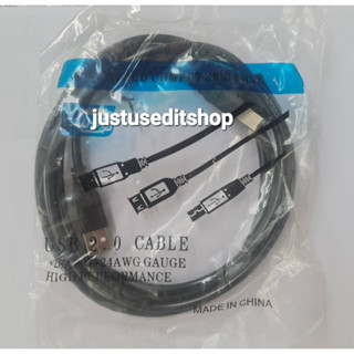 สายต่อพิมพ์ USB Printer Cable 2.0  ความยาว 1.8 ม. ((ของใหม่)