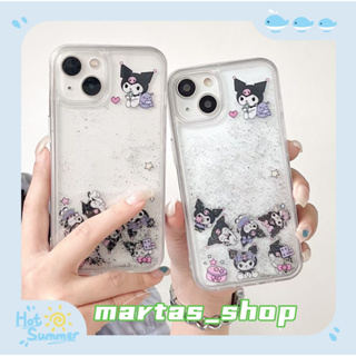 ❤️ส่งของขวัญ❤️ เคสไอโฟน 11 12 13 14 Pro Max kuromi เรียบง่าย แฟชั่น ความคิดสร้างสรรค์ Case for iPhone สาวน่ารักหัวใจ