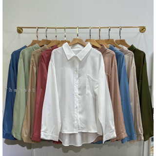🎈Plussize เสื้อคนอ้วน🎈 รอบ อก 52” วงแขน  24” หน้ายาว 25” หลังยาว 28” รอบชาย 56”