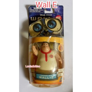 Disney Pixar Wall E Wall-E Axioms Captain 4.5" figure  สภาพเก่าเก็บออกเหลืองมาก แพคเกจ ไม่สวย thinkway toys