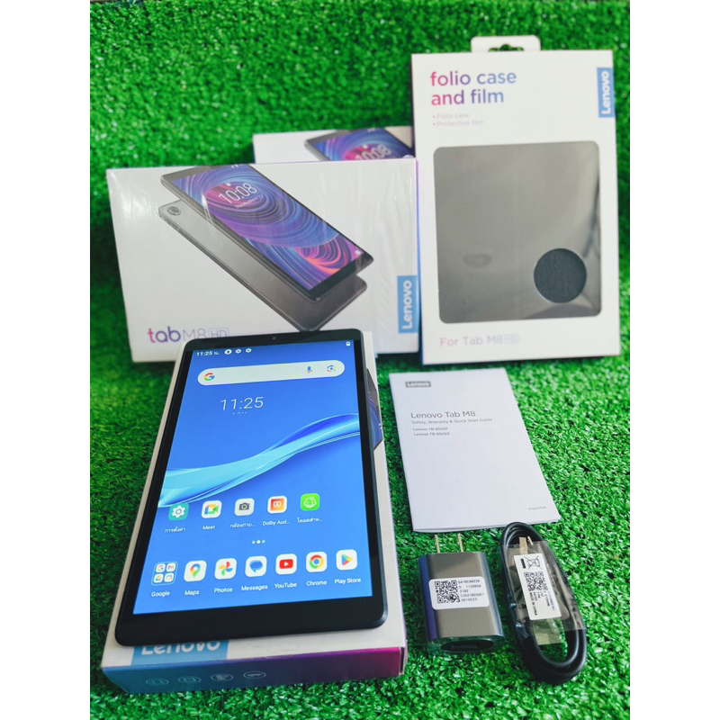 Lenovo Tab M8 HDใส่ซิมโทรได้ เครื่องศูนย์เคลียร์สต๊อคแกะซีล💥อุปกรณ์แท้+เคส+ฟิลม์
