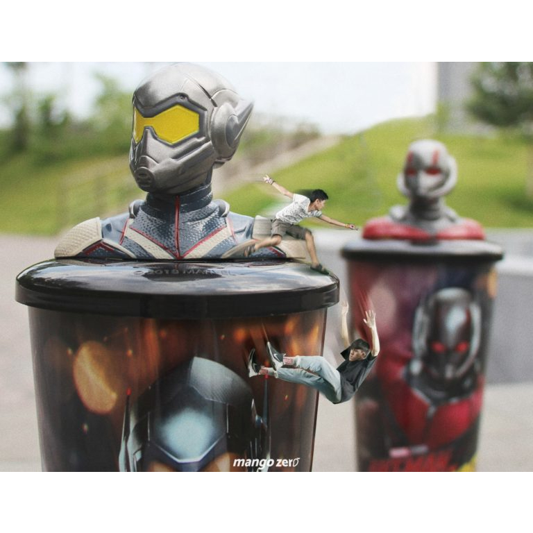 Set แก้วน้ำ ANTMAN & THE WASP SF Cinema