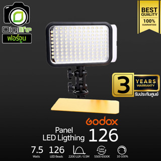 Godox LED 126 7.5W 5500K-6500K - รับประกันศูนย์ Godox Thailand 3 ปี