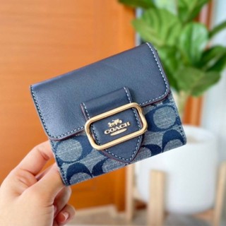 Coach Small Morgan Wallet 3 พับ ใบสั้นหลายสี