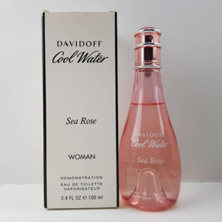 ส่งฟรี Davidoff Cool water women Sea Rose EDT 100ml (Tester)  น้ำหอมสำหรับผู้หญิง