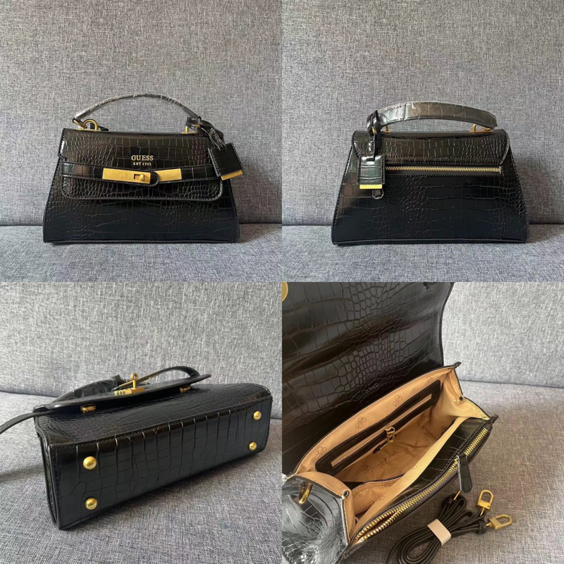 กระเป๋าถือมีสะพายยาว guess ดูไฮ สไตล์ k รุ่นขายดี รีบตำก่อนหมด