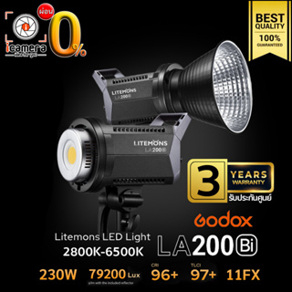 ผ่อน 0%** Godox LED Litemons LA200Bi - LED Video Light 230W 2800K-6500K - Bowen ( LA200 Bi-Color ) ประกันศูนย์ Godox 3ปี