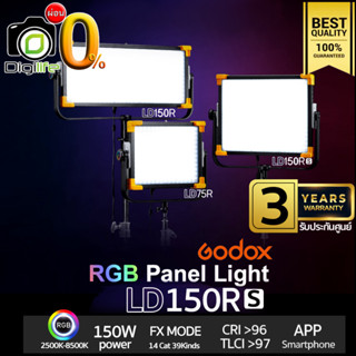 ผ่อน 0%** Godox LED LD150Rs RGB - Video Live ถ่ายภาพ สตูดิโอ [ LD150 Rs, 2500K-8500K ] รับประกันศูนย์ GodoxThailand 3ปี