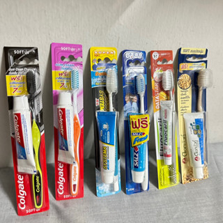 เซตแปรงสีฟัน+ยาสีฟัน สำหรับพกพาและนำไปจัดสังฆทานได้